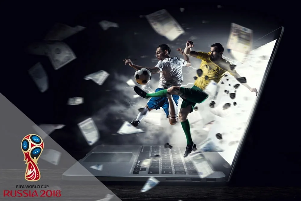Tampilan pertandingan olahraga mobile dengan beberapa kategori kompetisi